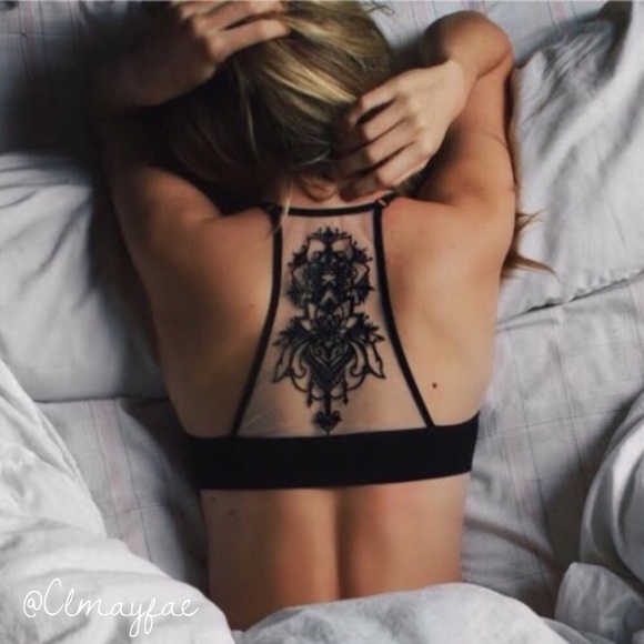 Other - CLEARANCE {LAST1} ‘Henna’ Tattoo Bralette